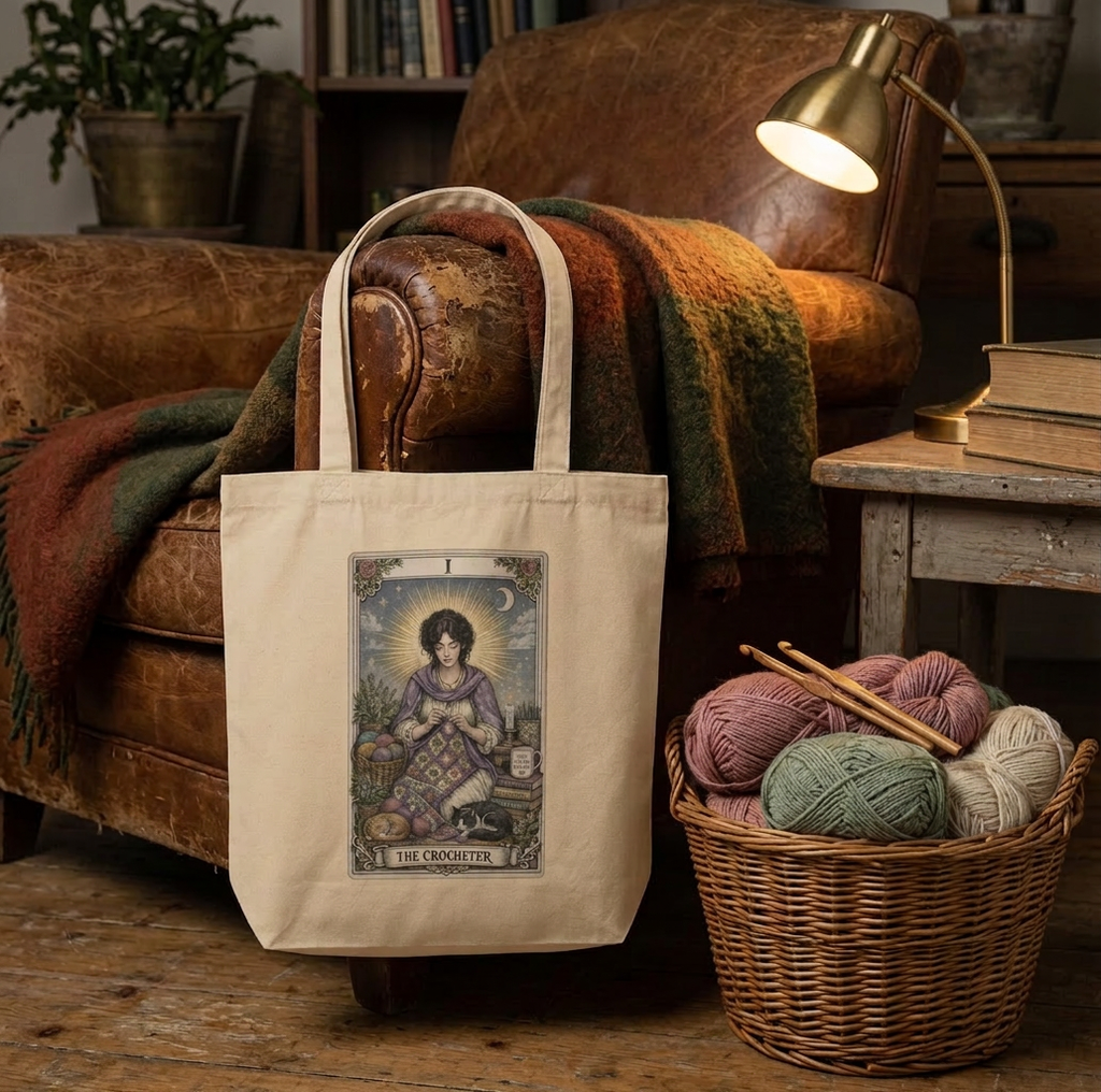 The Crocheter Tote - Goddess