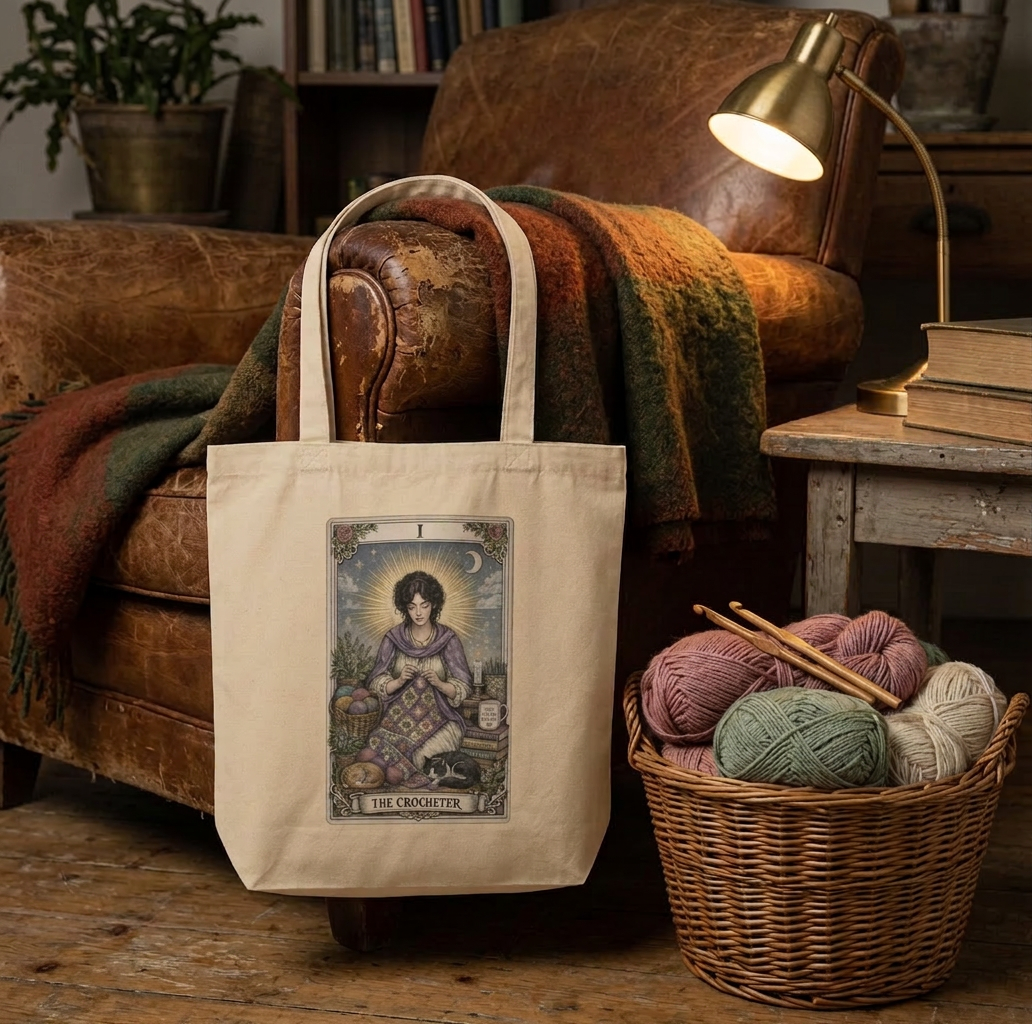 The Crocheter Tote - Goddess
