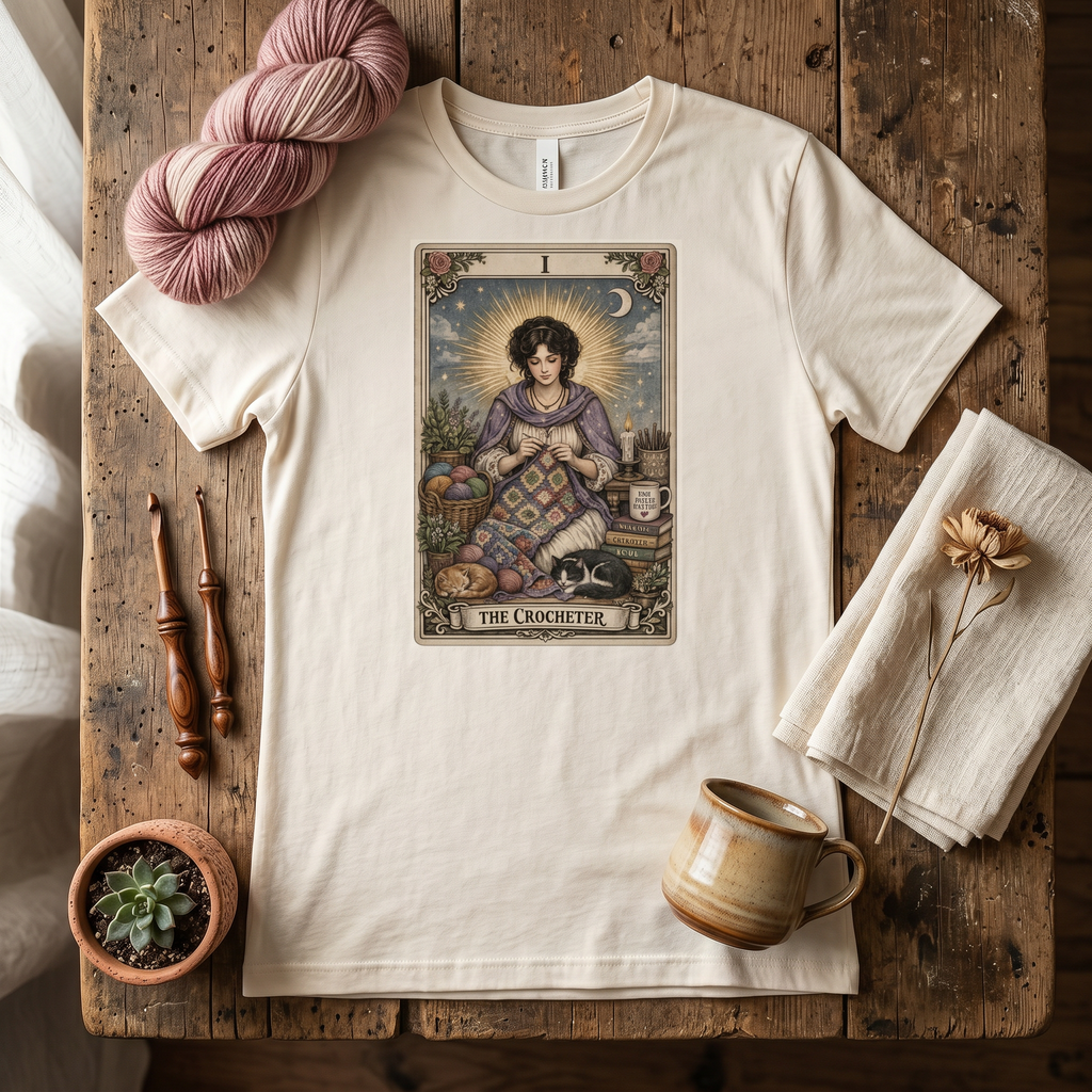 The Crocheter T-shirt - Goddess