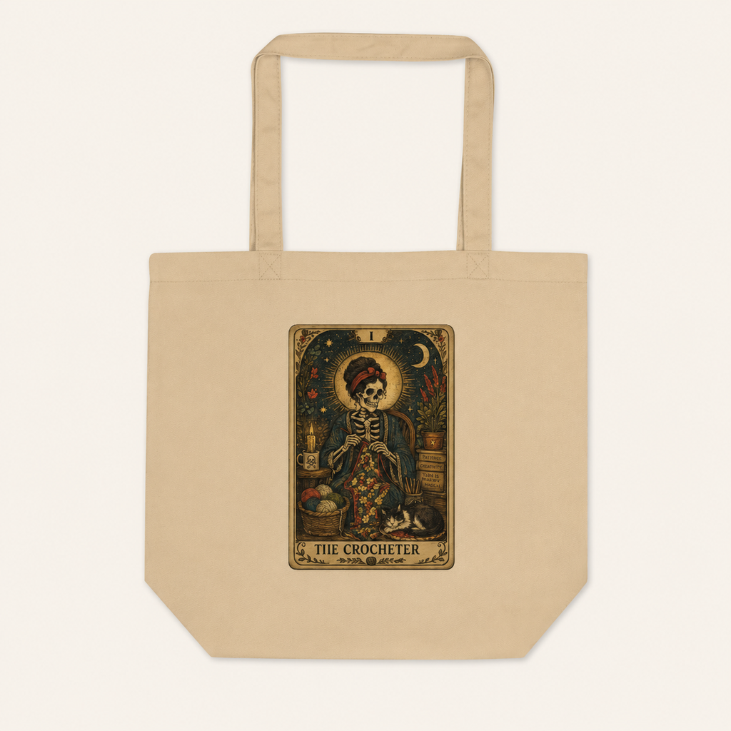 The Crocheter Tote - Skeleton
