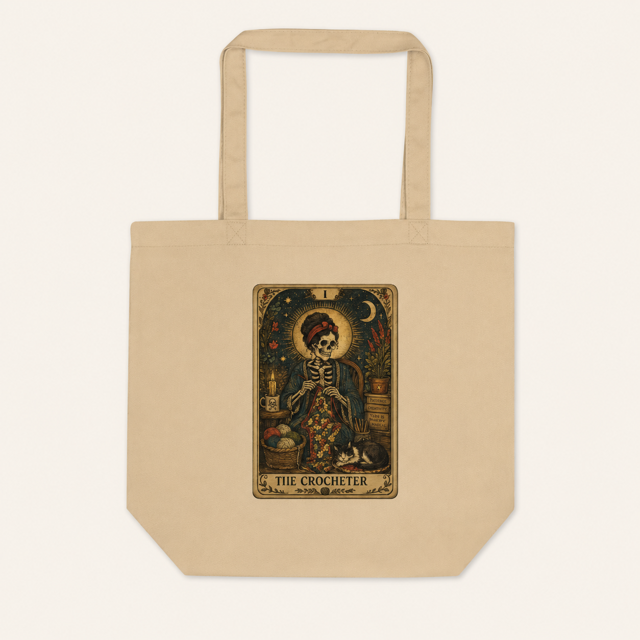 The Crocheter Tote - Skeleton