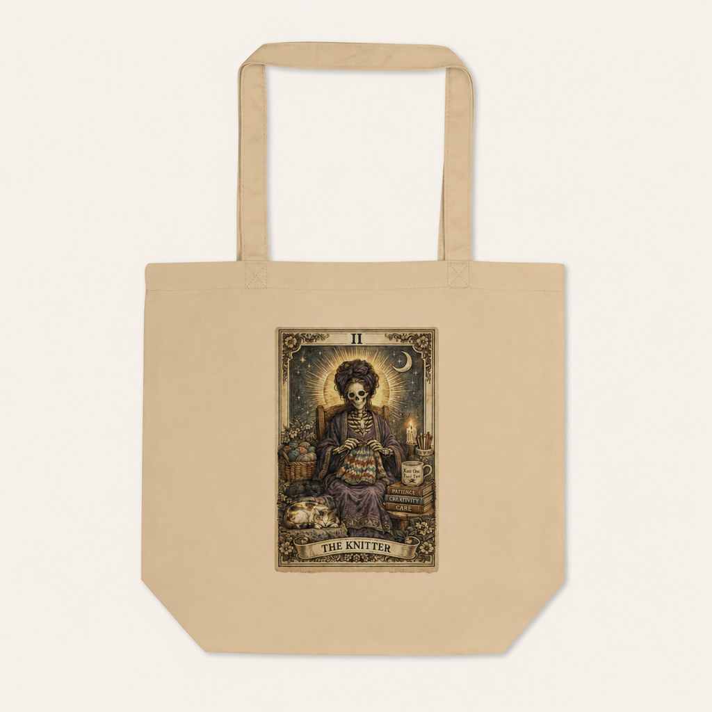 The Knitter Tote - Skeleton