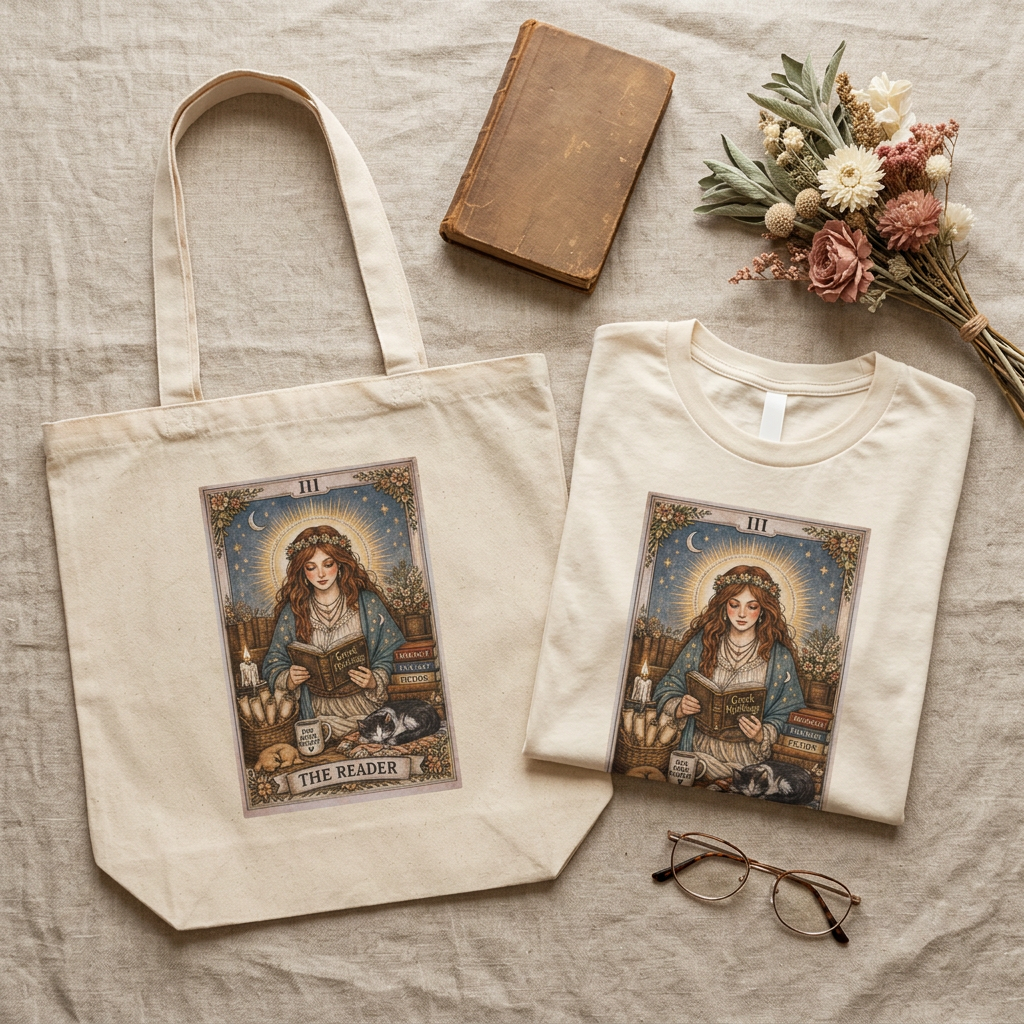 The Reader T-Shirt - Goddess Edition