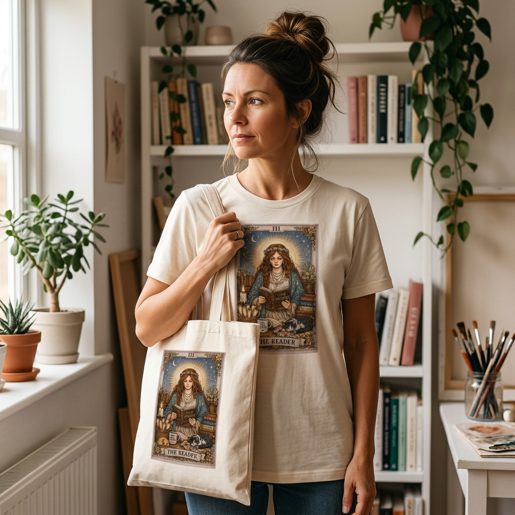 The Reader T-Shirt - Goddess Edition
