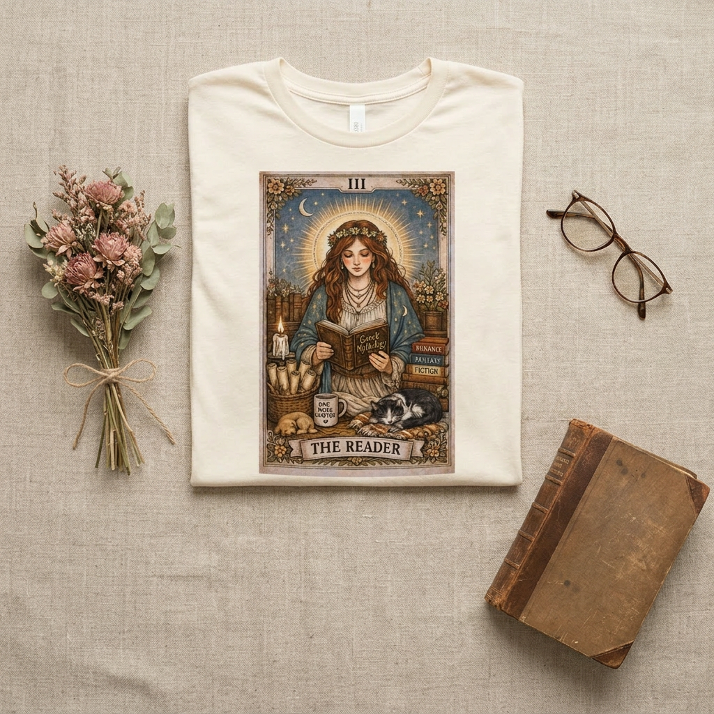 The Reader T-Shirt - Goddess Edition