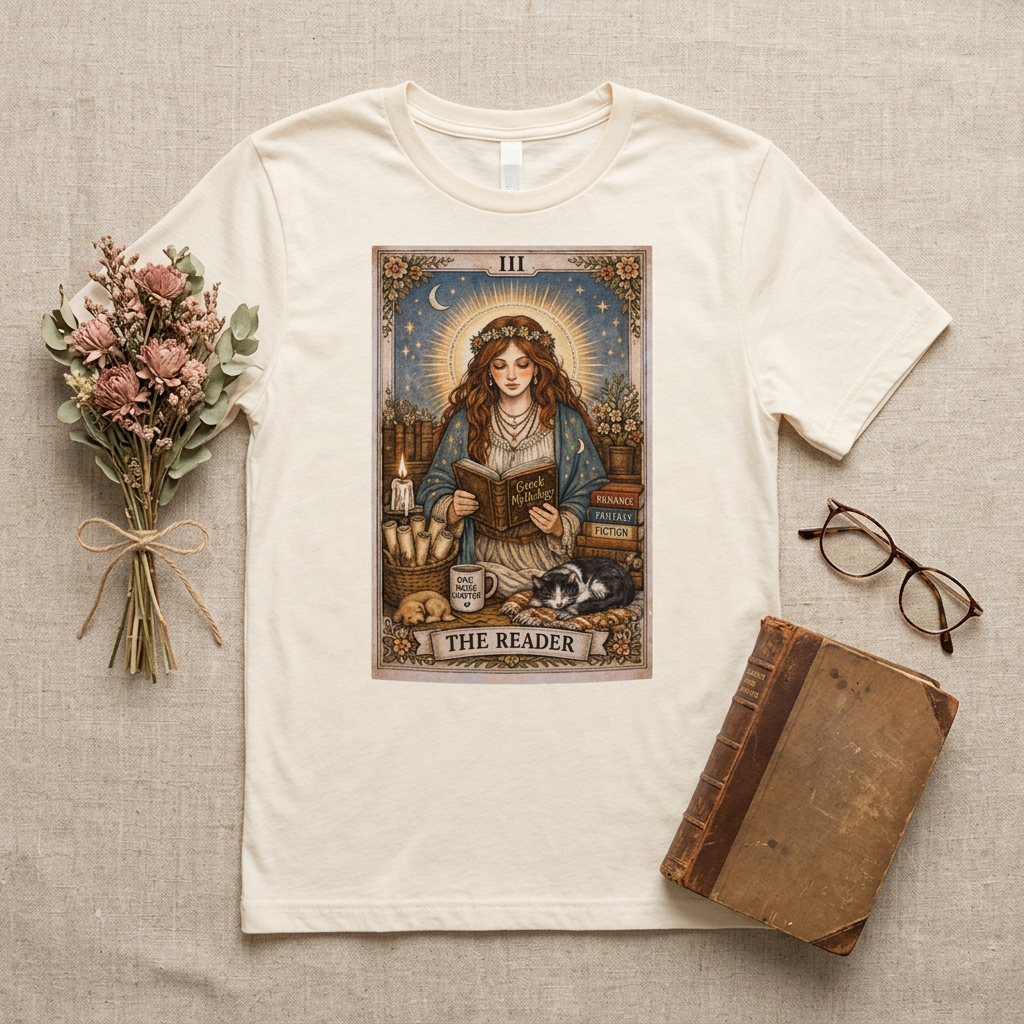 The Reader T-Shirt - Goddess Edition